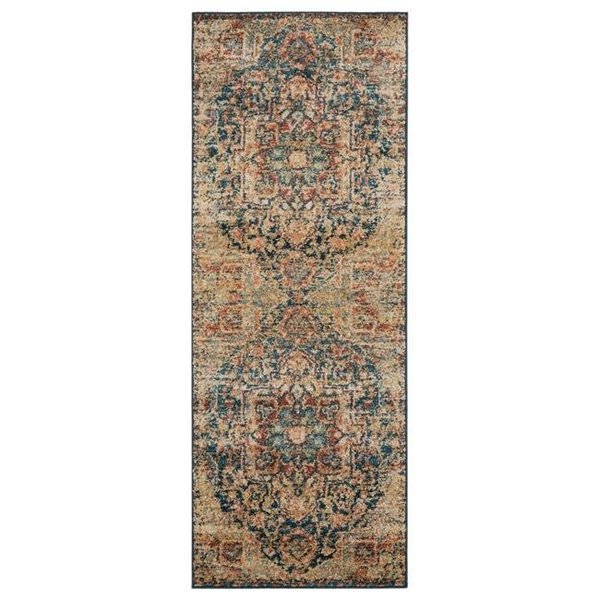 United Weavers Of America United Weavers of America 3801 30675 28E 2 ft. 7 in. x 7 ft. 2 in. Marrakesh Duchess Multicolor Rectangle Runner Rug 3801 30675 28E